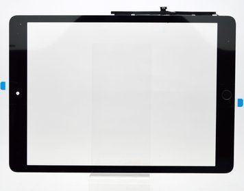 Тачскрин (Сенсор) Apple iPad 9 10.2'' (A2602/A2603/A2604/A2605) с ОСА и кнопкой HOME Black HC 90491 фото