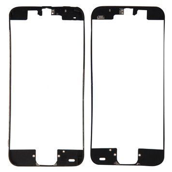 Рамка дисплея LCD iPhone 5 Black з термоклеєм 51814 фото