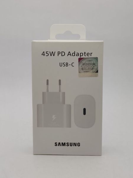 Зарядний пристрій Samsung 45W PD EP-TA845XBEGRU White 85914 фото