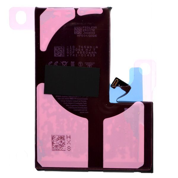 Акумулятор без помилки (Genuine mode NEW) Apple iPhone 15 Pro Max 4850 mAh Original 42403 фото