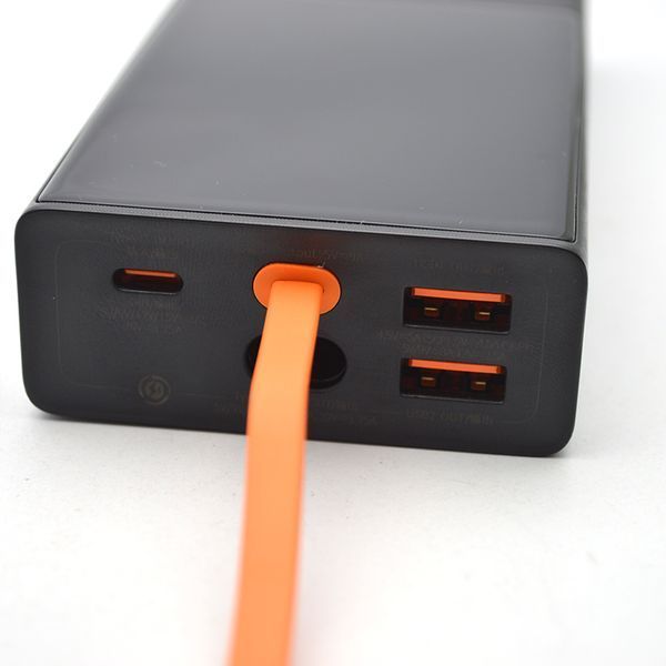Зовнішній акумулятор Power Bank Baseus Elf Digital Display 20000mAh 65W Black (PPJL000001) 95055 фото