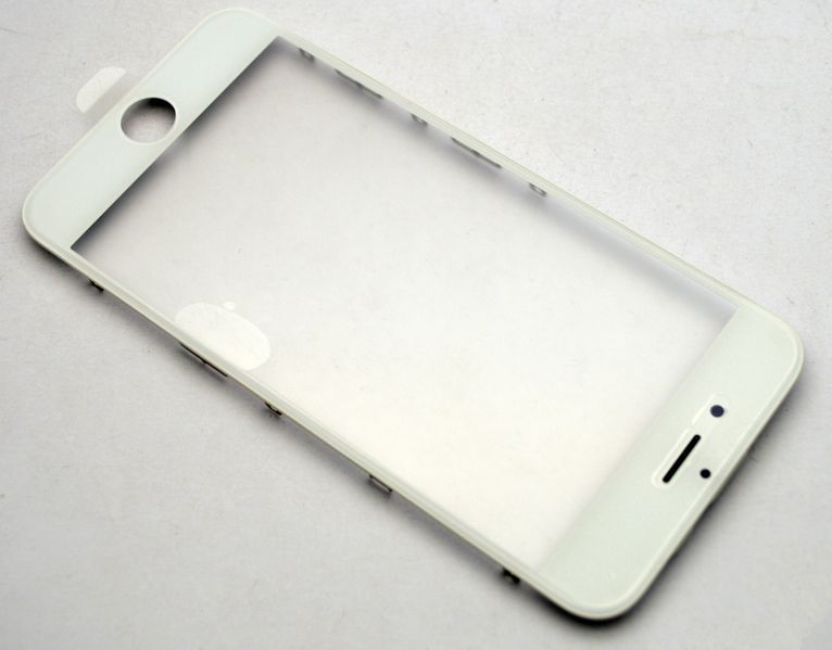 Стекло LCD Apple iPhone 6S с рамкой и OCA Белое Original/Оригинал 1:1 94436 фото