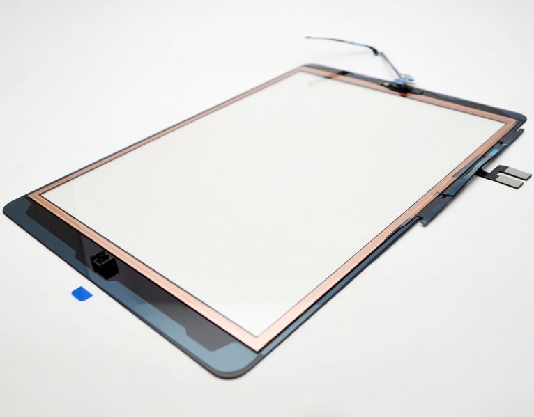 Тачскрин (Сенсор) Apple iPad 9 10.2'' (A2602/A2603/A2604/A2605) с ОСА и кнопкой HOME Black HC 90491 фото