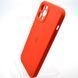 Силиконовый чехол накладка Silicon Case Full Сamera для iPhone 12 Pro Red 65619 фото 3