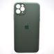 Силиконовый чехол накладка Silicon Case Full Camera для iPhone 11 Pro Max Pine Needle Green 52615 фото