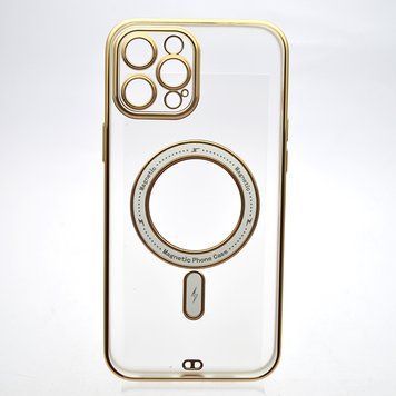 Чохол накладка з MagSafe Elegant Case для Apple iPhone 12 Pro Max White 62244 фото