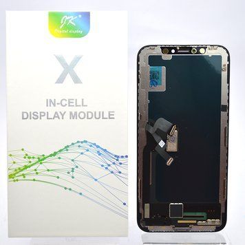 Дисплей (экран) LCD Apple iPhone X с тачскрином Black TFT JK 67779 фото
