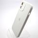 Силиконовый чехол накладка Silicon Case Full Camera для iPhone 12 Pro Max White 88005 фото 3