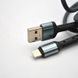 Кабель ANSTY SI-31 Zinc Alloy Nylon Lightning 5A 1M Gray 76543 фото 7