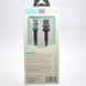 Кабель ANSTY SI-31 Zinc Alloy Nylon Lightning 5A 1M Gray 76543 фото 2
