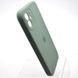 Силиконовый чехол накладка Silicon Case Full Camera для iPhone 12 Pine Needle Green 75132 фото 2
