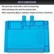 Килимок термостійкий антистатичний Mechanic V63 (450 х 300mm) Blue 73834 фото 6