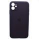 Силиконовый чехол накладка Silicon Case Full Camera для iPhone 11 Berry Purple 48371 фото