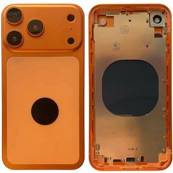 Корпус для Apple iPhone XR в стиле iPhone 17 Pro Cosmic Orange 61037 фото