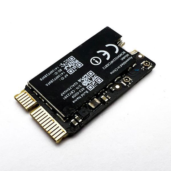 Плата WiFi-AirPort Bluetooth BCM943224PCIEBT2 MacBook Air 11 13 A1369 A1370 A1465 A1466 Used 41778 фото