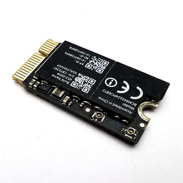 Плата WiFi-AirPort Bluetooth BCM943224PCIEBT2 MacBook Air 11 13 A1369 A1370 A1465 A1466 Used 41778 фото