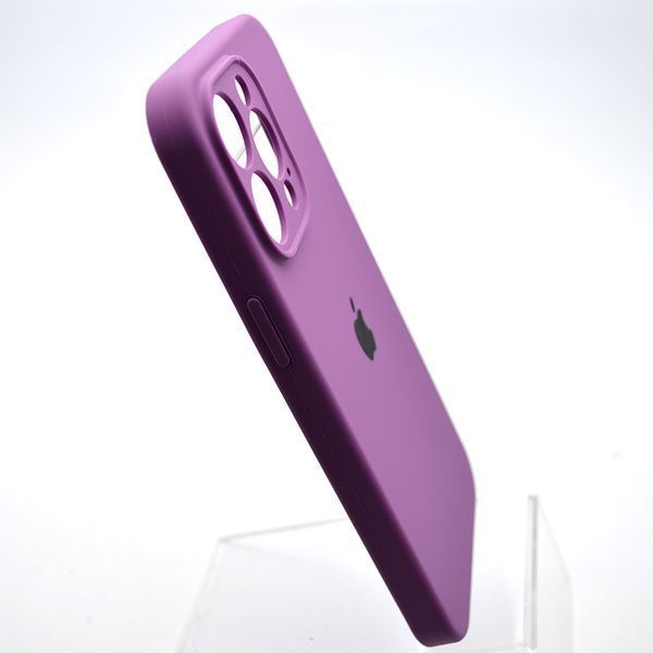 Силіконовий чохол накладка Silicon Case Full Camera для iPhone 14 Pro Max Purple 64961 фото