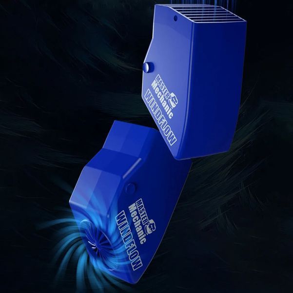 Вытяжка дыма Mechanic WindFlow для микроскопа (5V, 3A, Type-C) Blue 26473 фото