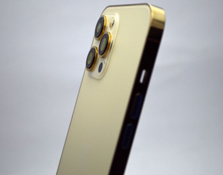 Корпус Apple iPhone 12 Pro Max Золотистый Оригинал 67204 фото