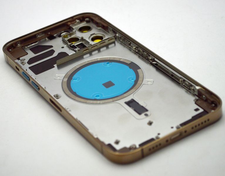 Корпус Apple iPhone 12 Pro Max Золотистый Оригинал 67204 фото