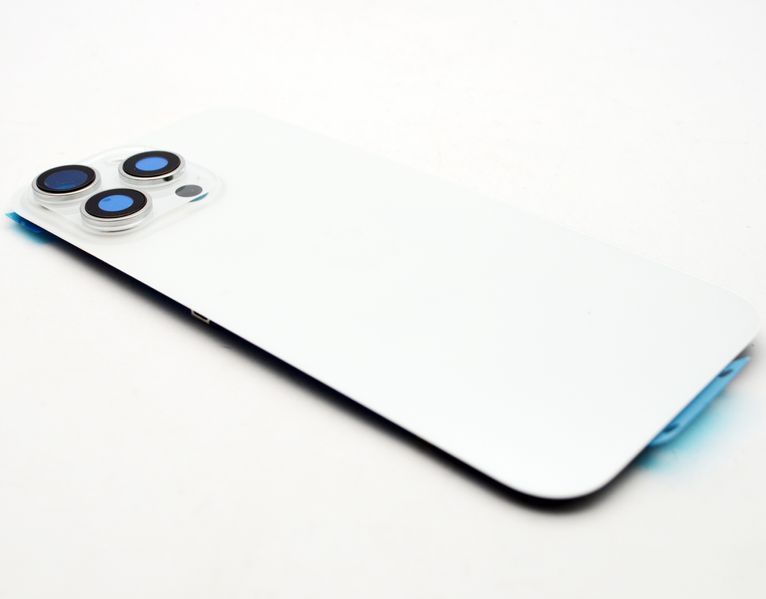 Задня кришка зі склом камери Apple iPhone 16 Pro Max White Titanium Original (Білий титан) 79913 фото