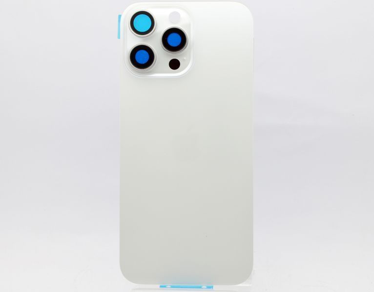 Задня кришка зі склом камери Apple iPhone 16 Pro Max White Titanium Original (Білий титан) 79913 фото