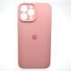 Силиконовый чехол накладка Silicon Case Full Camera для iPhone 13 Pro Max Rose Pink 83062 фото