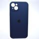 Силиконовый чехол накладка Silicon Case Full Camera для iPhone 15 Deep Sea Blue 91623 фото