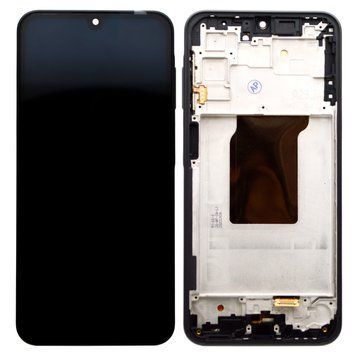 Дисплей (екран) LCD Samsung A266 Galaxy A26 5G з touchscreen та рамкою (big size) Black OLED HC 61821 фото