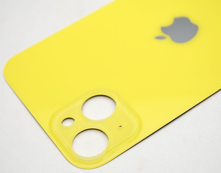 Задня кришка Apple iPhone 14 Plus Yellow HC (з великим отвором під камеру) 61805 фото