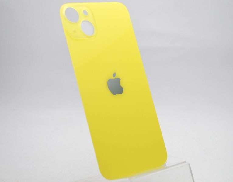 Задня кришка Apple iPhone 14 Plus Yellow HC (з великим отвором під камеру) 61805 фото