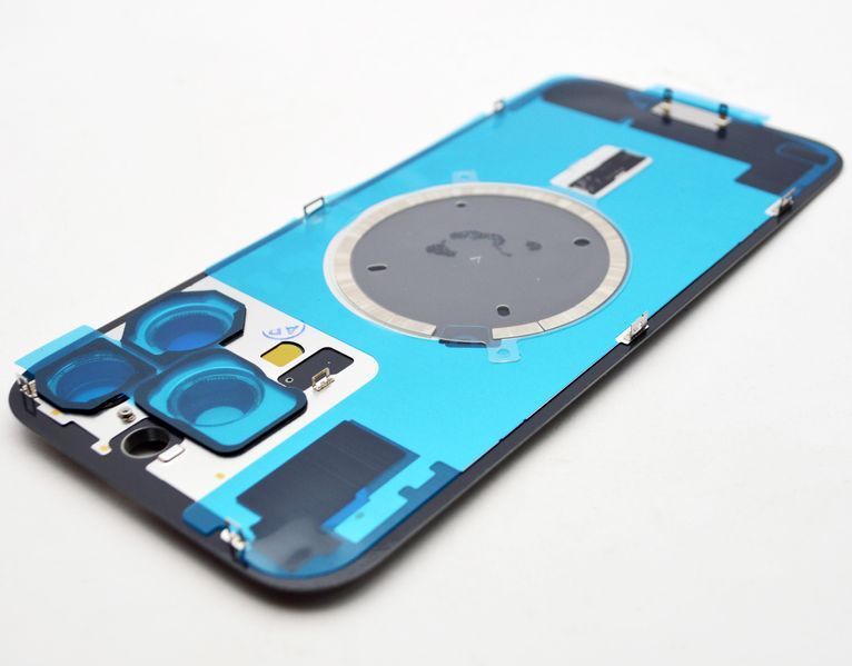 Задня кришка зі склом камери Apple iPhone 16 Pro Max Natural Titanium Original (Натуральний титан) 53146 фото
