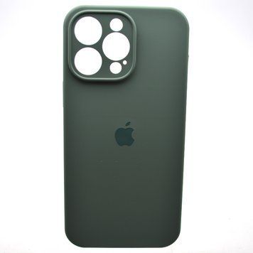 Силіконовий чохол накладка Silicon Case Full Camera для iPhone 13 Pro Max Pine Needle Green 55254 фото
