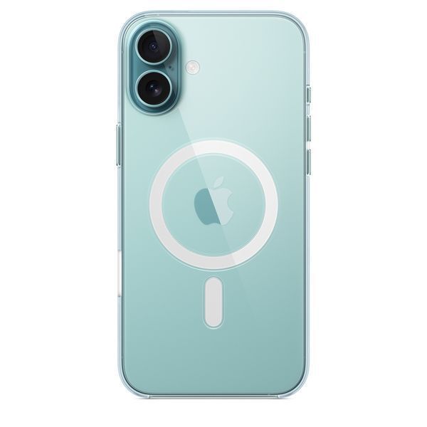 Чехол накладка с MagSafe и Splash Screen Clear Case для Apple iPhone 16 PlusTransparent (Прозрачный) 79543 фото