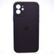 Силиконовый чехол накладка Silicon Case Full Camera для iPhone 12 Berry Purple 59341 фото
