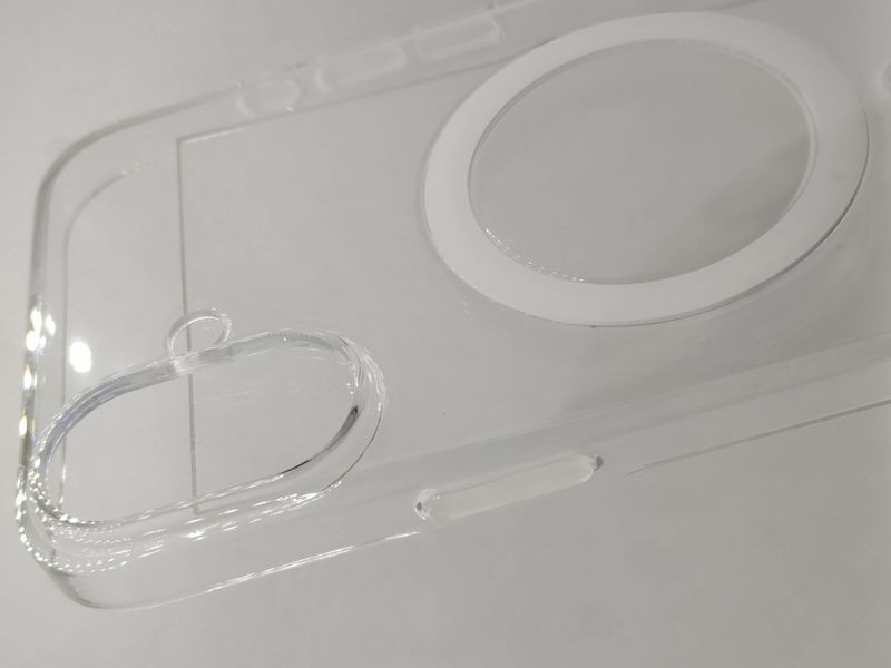Чехол накладка с MagSafe и Splash Screen Clear Case для Apple iPhone 16 PlusTransparent (Прозрачный) 79543 фото