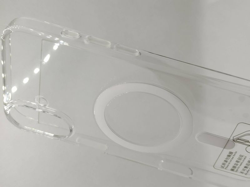 Чехол накладка с MagSafe и Splash Screen Clear Case для Apple iPhone 16 PlusTransparent (Прозрачный) 79543 фото
