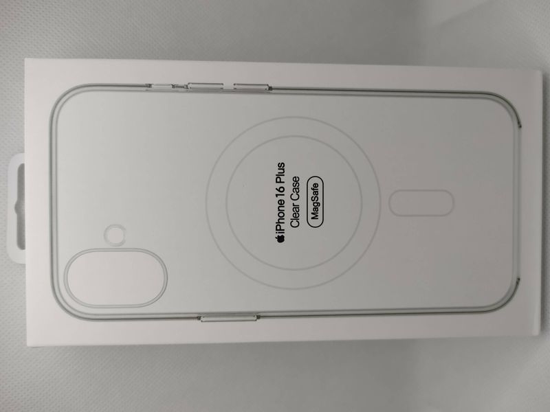 Чехол накладка с MagSafe и Splash Screen Clear Case для Apple iPhone 16 PlusTransparent (Прозрачный) 79543 фото