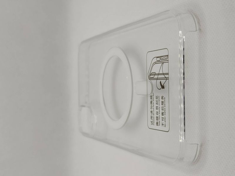 Чехол накладка с MagSafe и Splash Screen Clear Case для Apple iPhone 16 PlusTransparent (Прозрачный) 79543 фото