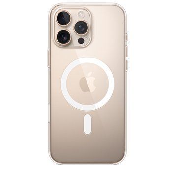 Чехол накладка с MagSafe и Splash Screen Clear Case для Apple iPhone 16 Pro Max Transparent (Прозрачный) 90350 фото
