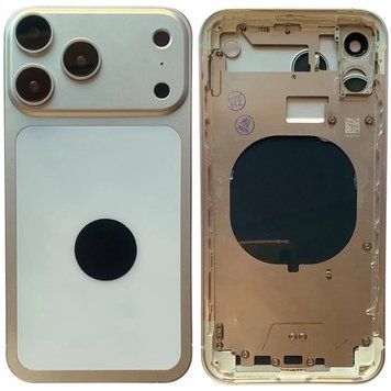 Корпус Apple iPhone 11 в стиле iPhone 17 Pro Silver 72750 фото