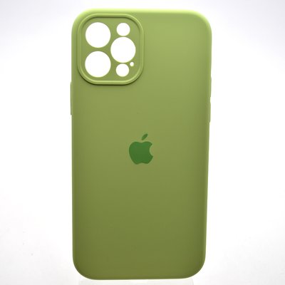 Силіконовий чохол накладка Silicon Case Full Camera для iPhone 12 Pro Mint Green 44148 фото