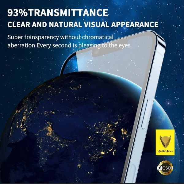 Захисне скло OG Golden Armor для Huawei Honor 20/Honor 20 Pro/Nova 5T Black 30340 фото