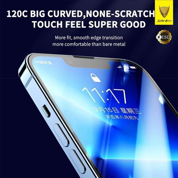 Захисне скло OG Golden Armor для Huawei Honor 20/Honor 20 Pro/Nova 5T Black 30340 фото