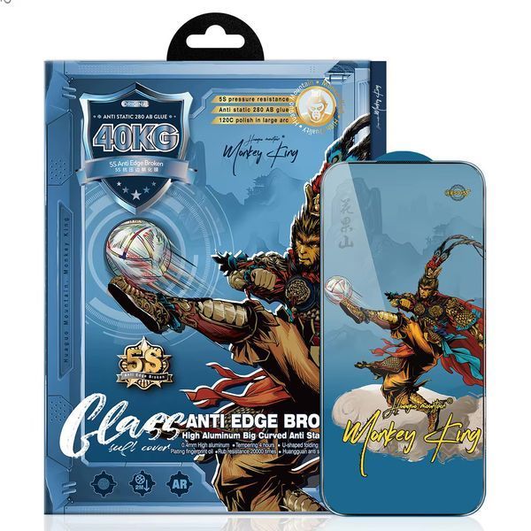 Защитное стекло Monkey King 5S ANTI EDGE BROKEN Apple iPhone Xs Max/iPhone 11 Pro Max 43309 фото