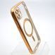 Чохол накладка з MagSafe Stylish Case для Apple iPhone 11 Gold 31541 фото 2