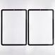 Скло LCD Apple iPad Air 5 10.9'' 2022 (A2588/A2589/A2591) з ОСА Black Original 73168 фото 1