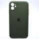 Силиконовый чехол накладка Silicon Case Full Camera для iPhone 11 New Green 57105 фото