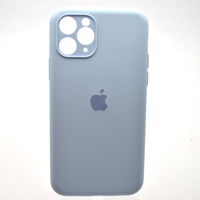 Силіконовий чохол накладка Silicon Case Full Camera для iPhone 11 Pro Lilac Purple 57926 фото