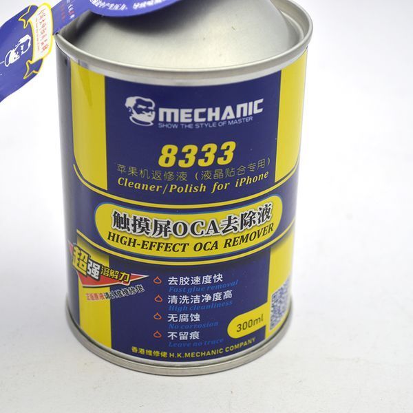 Рідина Mechanic 8333 для очистки дисплеїв перед поклейкою ОСА плівки 300ml 87358 фото